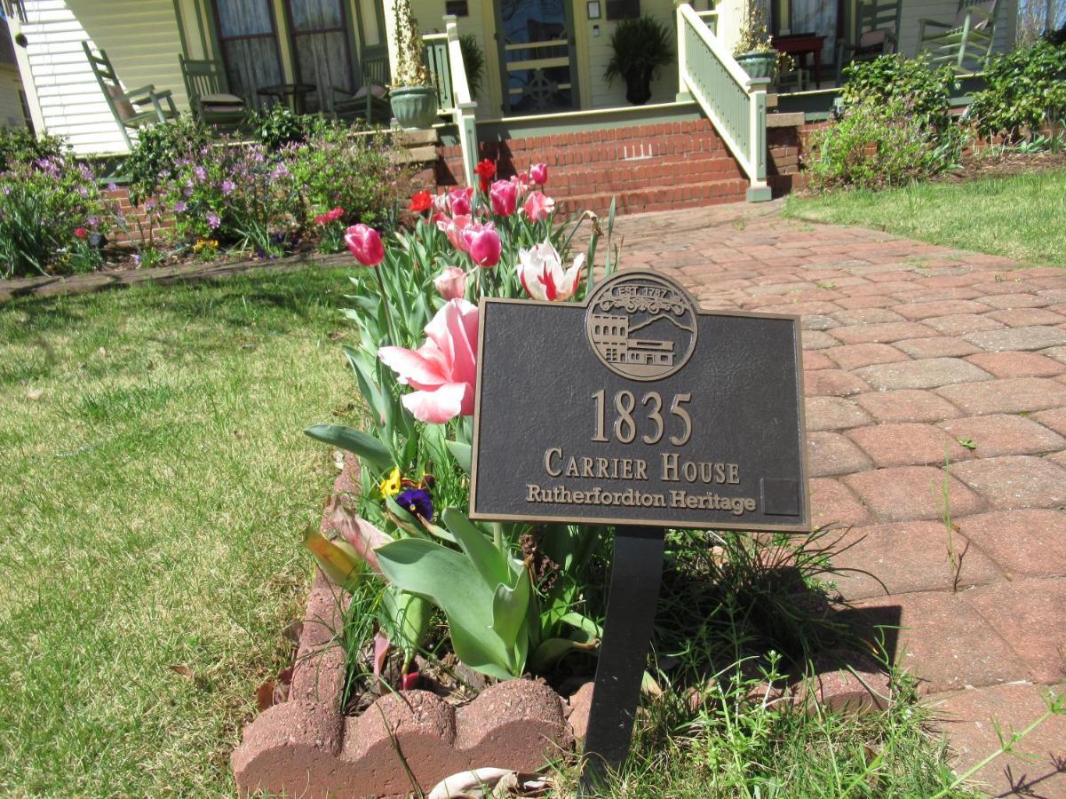 Carrier Houses Bed & Breakfast Rutherfordton Exterior photo